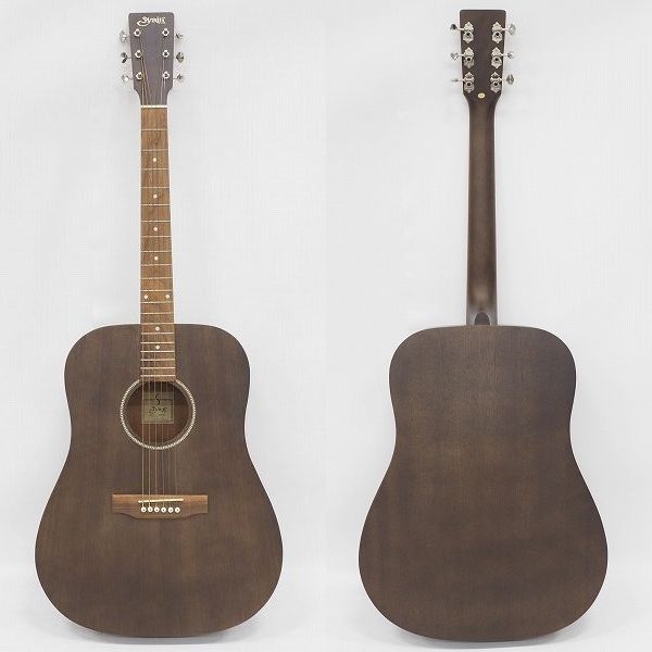 実際に弊社で買取させて頂いた★S.Yairi/S.ヤイリ YD-04/BLK アコースティックギター/アコギ ソフトケース付の画像 1枚目