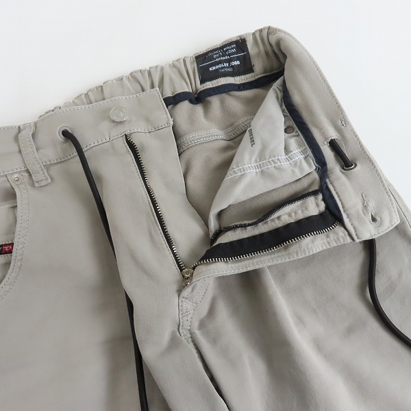 実際に弊社で買取させて頂いたDIESEL/ディーゼル Jogg Jeans/ジョグ ジーンズ スウェットデニムパンツ KROOLEY/W28L32の画像 2枚目