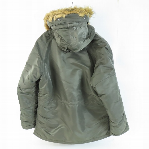 実際に弊社で買取させて頂いたALPHA INDUSTRIES/アルファインダストリーズ N-3B フライトジャケット 20024-76/XLの画像 1枚目
