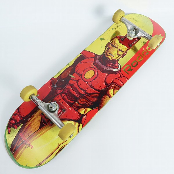 実際に弊社で買取させて頂いたPRIMITIVE×MARVEL/プリミティブ×マーベル IRONMAN/アイアンマン スケートボード コンプリートデッキ