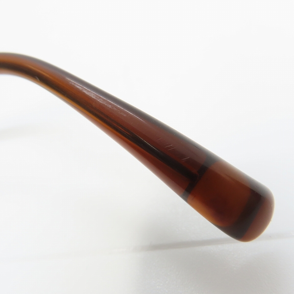 実際に弊社で買取させて頂いた999.9/フォーナインズ チタン メガネフレーム/アイウェア 度入り S-246Tの画像 8枚目