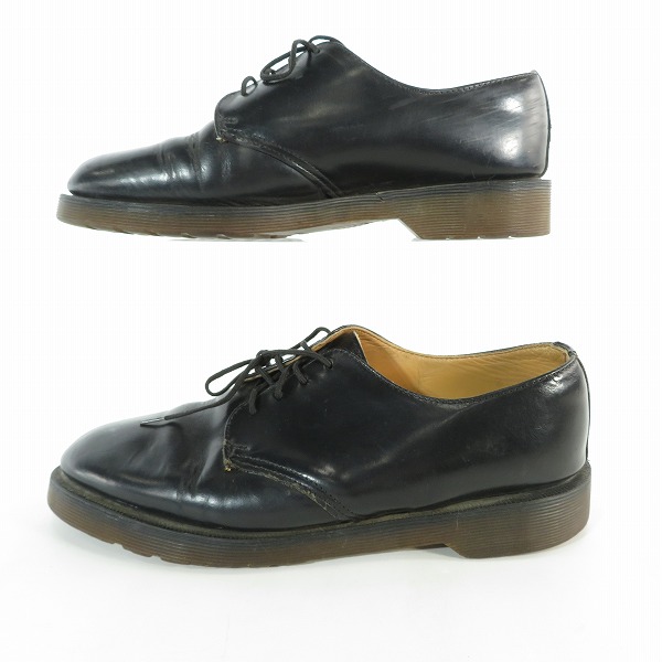 実際に弊社で買取させて頂いたDr.martens/ドクターマーチン イングランド製 4ホールレザーシューズ/8の画像 3枚目