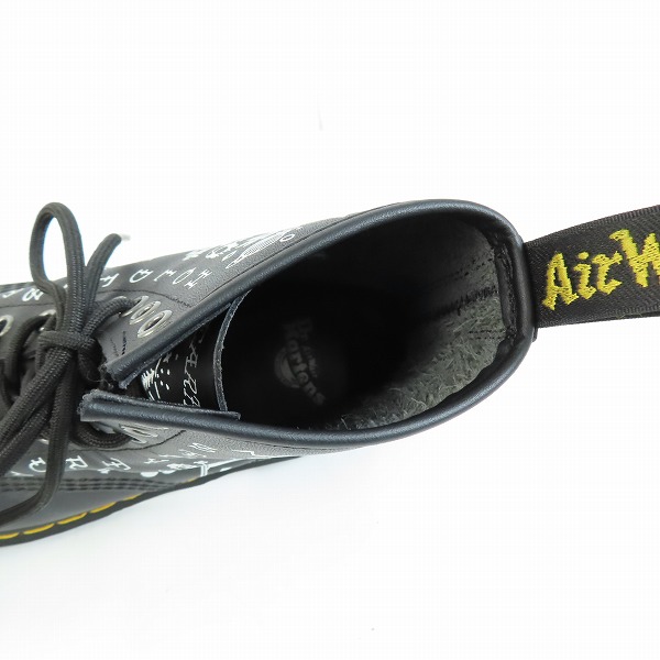 実際に弊社で買取させて頂いたDr.Martens/ドクターマーチン 1460 SCRIBBLE/スクリブル 8ホールブーツ UK8の画像 4枚目