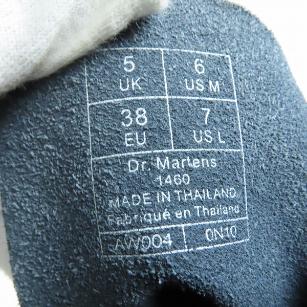 実際に弊社で買取させて頂いたDr.Martens/ドクターマーチン 8EYE/8ホール ブーツ 1460/UK5の画像 5枚目