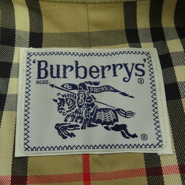 実際に弊社で買取させて頂いたBURBERRYS/バーバリーズ ステンカラーコート FD080-039-80/9AB2の画像 2枚目