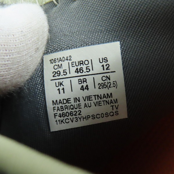 実際に弊社で買取させて頂いたballholic × Asics/ボーラホリック×アシックス Glide Nova FF 2 "Dried Leaf Green/Cream" 1061A042-300/29.5の画像 5枚目