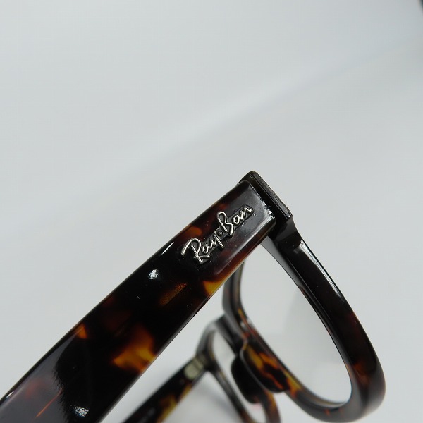 実際に弊社で買取させて頂いたRay-Ban/レイバン WAYFARER/ウェイファーラー 眼鏡/メガネフレーム RB5121 2012の画像 7枚目