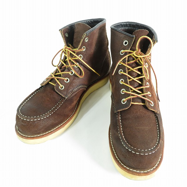 実際に弊社で買取させて頂いたREDWING/レッドウィング クラシックワーク 6インチ モックトゥ ブーツ 8878/US7