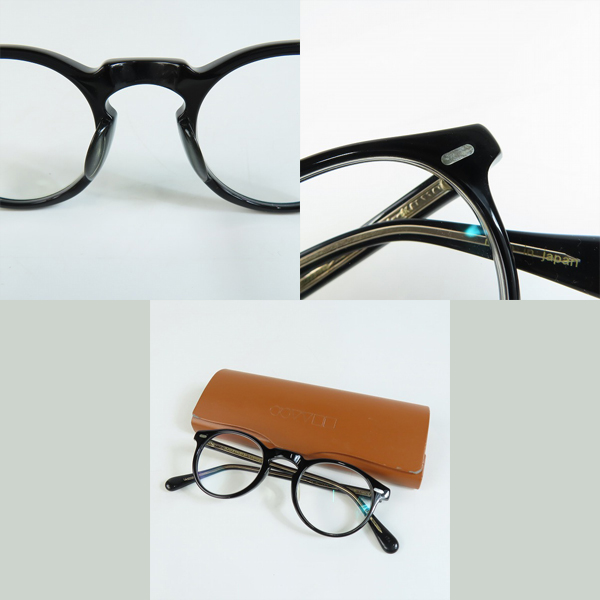 実際に弊社で買取させて頂いたOLIVER PEOPLES/オリバーピープルズ Gregory Peck メガネフレーム/アイウェアの画像 9枚目