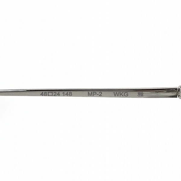 実際に弊社で買取させて頂いたOLIVER PEOPLES/オリバーピープルズ /サングラス polarized MP-2 WKG 雅の画像 7枚目