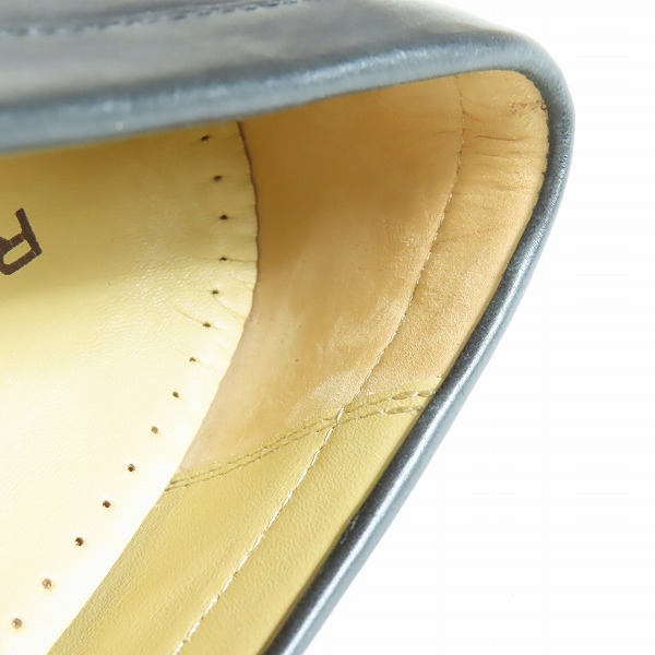 実際に弊社で買取させて頂いたREGAL/リーガル スクエアトゥ ヴァンプローファー W346/24.5の画像 7枚目