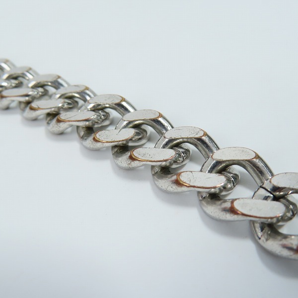 実際に弊社で買取させて頂いたDior/ディオール CD ICON チェーンリンク ブレスレット B1081HOMMT/Mの画像 8枚目