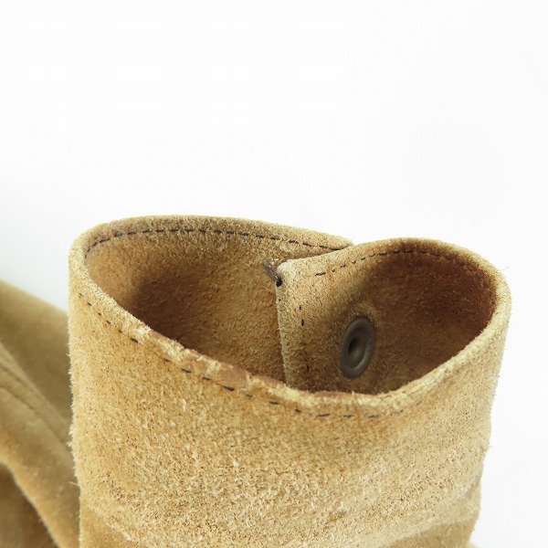 実際に弊社で買取させて頂いたLEVIS/リーバイス  均等V ビッグE 60-70S ヴィンテージ 3rd Type スエード/スウェード レザー トラッカージャケットの画像 5枚目