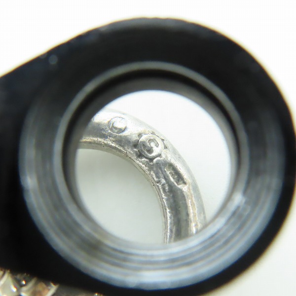 実際に弊社で買取させて頂いたSTARLINGEAR/スターリンギア デビルスカル チェッカーリンクウォレットチェーンの画像 6枚目