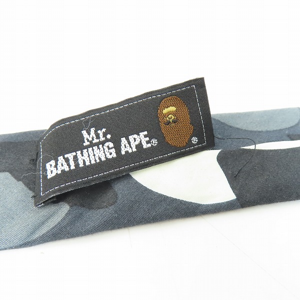 実際に弊社で買取させて頂いたA BATHING APE/アベイシングエイプ カモフラ柄ネクタイ 007GDD301004X /Fの画像 5枚目
