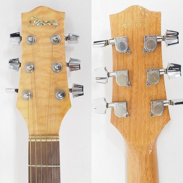 実際に弊社で買取させて頂いた★【難有り】Ibanez/アイバニース EW30QME-TLP1201 エレアコ/アコースティックギター/アコギ ギグケース付の画像 2枚目