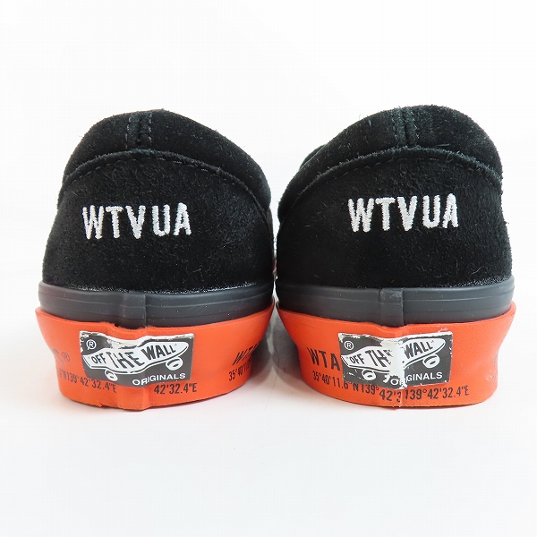 実際に弊社で買取させて頂いたWTAPS × VANS/ダブルタップス×バンズ  OG CLASSIC SLIP-ON/クラシック スリッポン VN0A45JK20E1/27の画像 1枚目
