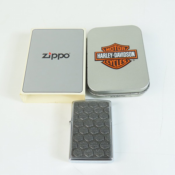 実際に弊社で買取させて頂いたZIPPO/ジッポー HARLEY-DAVIDSON/ハーレーダビッドソン 2002年製の画像 6枚目
