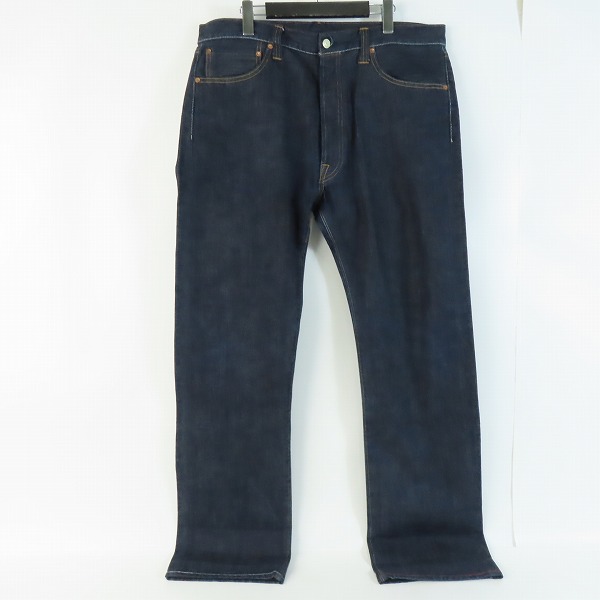 実際に弊社で買取させて頂いたSUGAR CANE/シュガーケーン デニムパンツ ボタンフライ 赤耳 アメリカ製 38