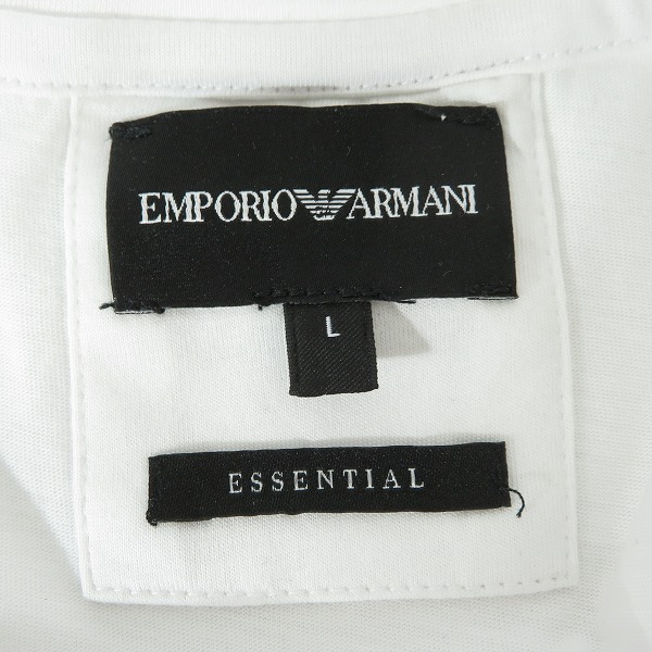 実際に弊社で買取させて頂いたEMPORIO ARMANI/エンポリオアルマーニ 22SS 半袖Tシャツ  8N1TN5/Lの画像 2枚目