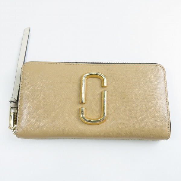 実際に弊社で買取させて頂いたMARC JACOBS/マークジェイコブス SNAPSHOT/スナップショット ラウンドファスナー 長財布 M0013352
