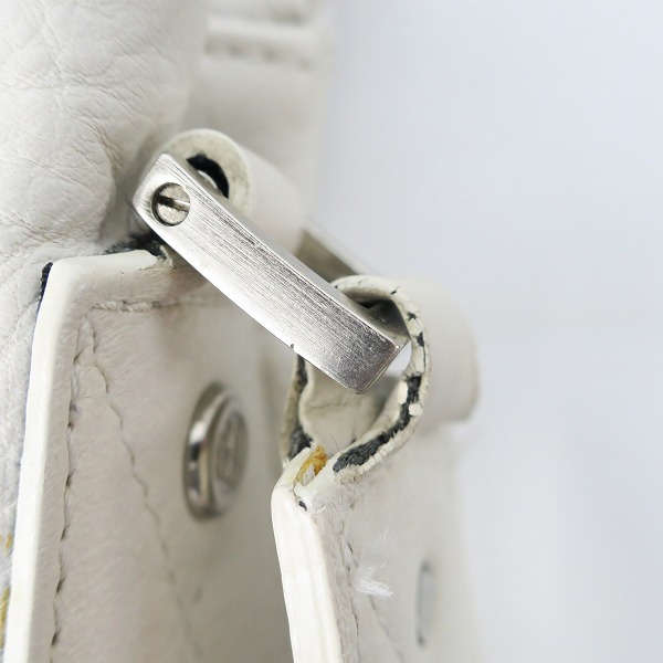 実際に弊社で買取させて頂いたEMPORIO ARMANI/エンポリオアルマーニ レザー ショルダー バッグの画像 7枚目