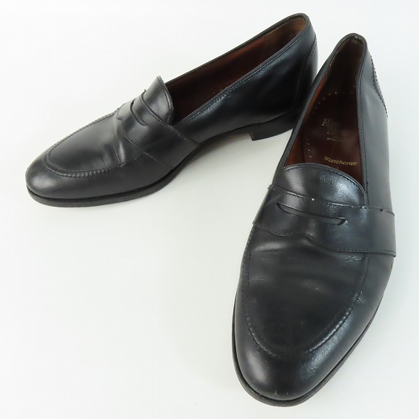 実際に弊社で買取させて頂いたAllen Edmonds/アレンエドモンズ Walden/ウォールデン コインローファーレザーシューズ 1607/10D