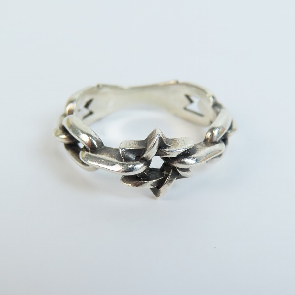 実際に弊社で買取させて頂いたDEAL DESIGN/ディールデザイン スター/チェーン リング 17号の画像 1枚目