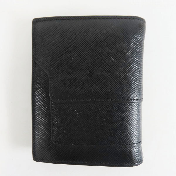 実際に弊社で買取させて頂いたMARNI/マルニ 二つ折り財布 BI-FOLD WALLET/COINPURSE バイフォールドウォレット コインパース PFMOQ14U07の画像 1枚目