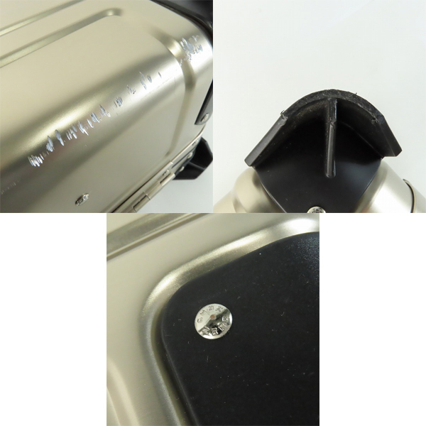 実際に弊社で買取させて頂いたZERO HALLIBURTON/ゼロハリバートン ダイヤルロック式 2輪キャリーケース 94127の画像 9枚目