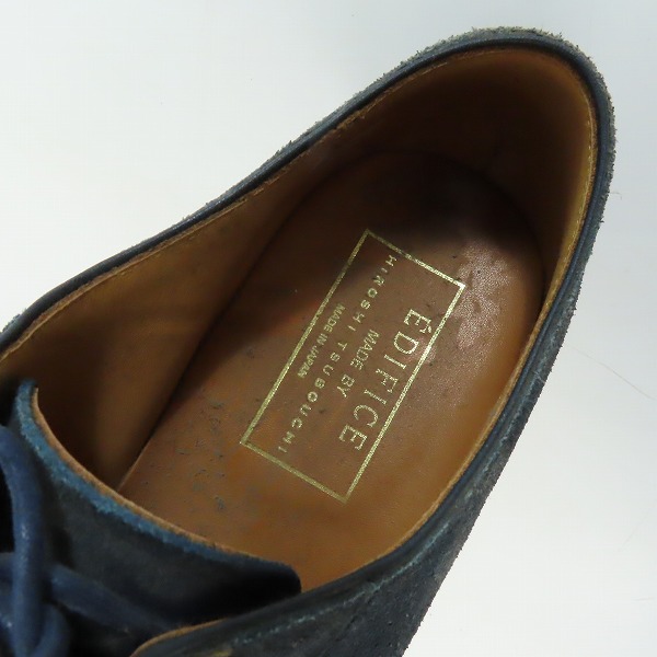 実際に弊社で買取させて頂いたHIROSHI TSUBOUCHI/ヒロシツボウチ EDIFICE エディフィス別注  シューズ EHT-AA01/8の画像 4枚目