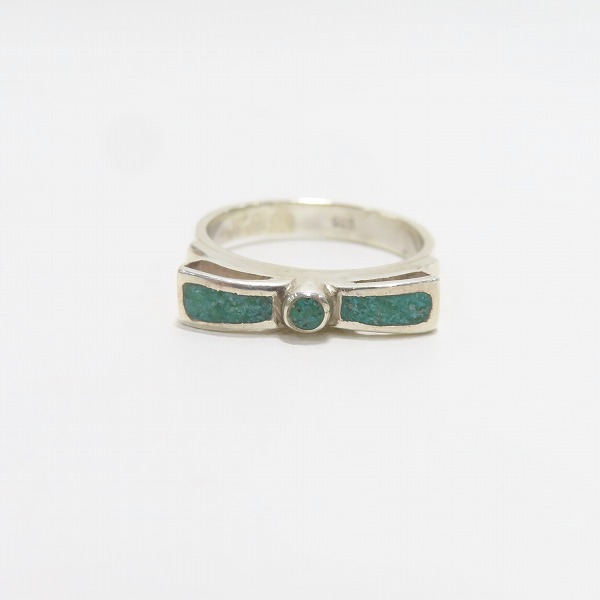 実際に弊社で買取させて頂いたHOLLYWOOD RANCH MARKET/ハリウッドランチマーケット ターコイズ リング 11-11.5号の画像 1枚目