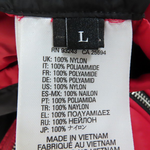 実際に弊社で買取させて頂いたDIESEL/ディーゼル ジップアップ ダウンジャケット/Lの画像 3枚目