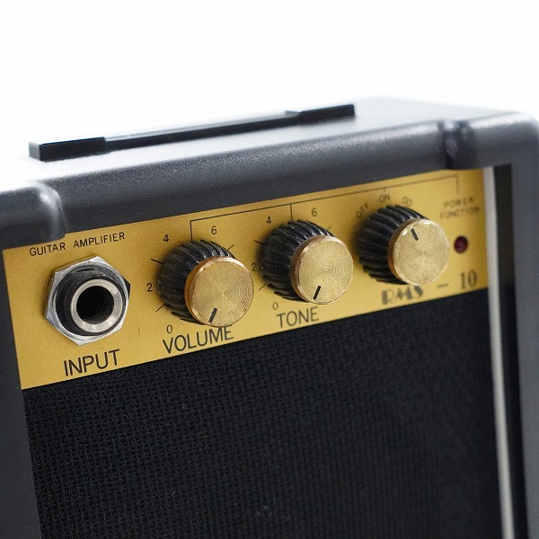 実際に弊社で買取させて頂いたキクタニミュージック RMS-10 ヘッドホン端子 オーバドライブ 搭載 アダプター/電池 駆動 ミニ ギターアンプ 動作確認済みの画像 4枚目