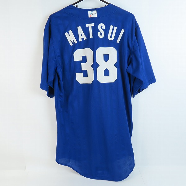 実際に弊社で買取させて頂いたASICS/アシックス 中日ドラゴンズ #38 松井雅人 ユニフォーム NPB 支給品 2014年の画像 1枚目