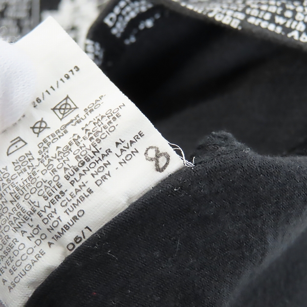 実際に弊社で買取させて頂いたJohn Galliano/ジョンガリアーノ 総柄 半袖 Tシャツ Lの画像 4枚目