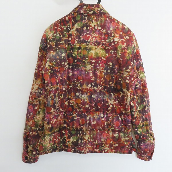 実際に弊社で買取させて頂いたPaul Smith BLACK/ポールスミス 総柄 ダウンジャケット PM-BM-62851/Mの画像 1枚目