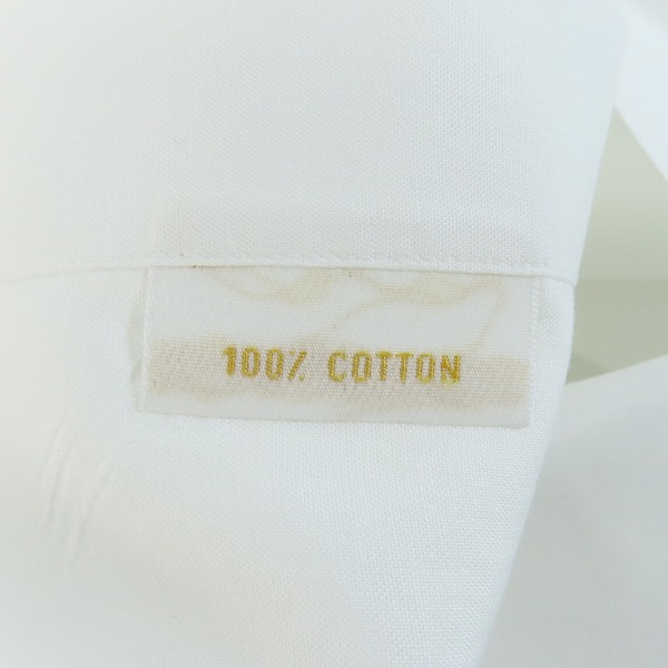 実際に弊社で買取させて頂いたBrioni/ブリオーニ 長袖ボタンシャツ ホワイト/42の画像 4枚目