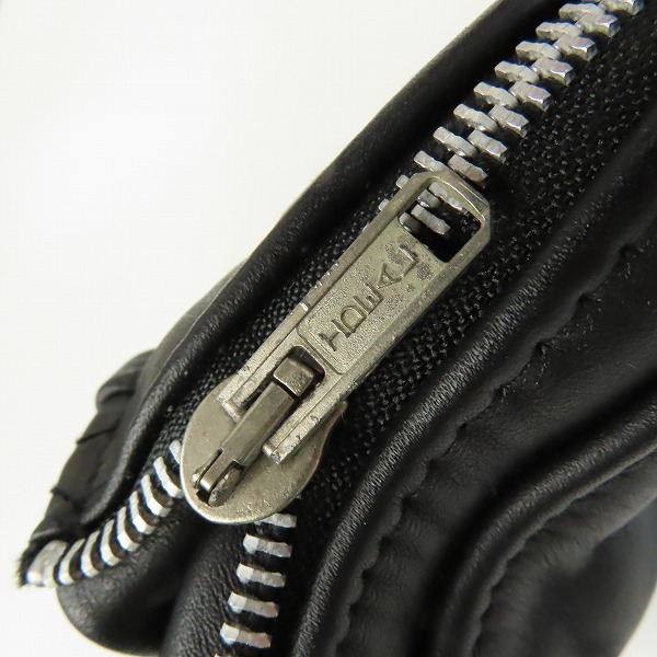 実際に弊社で買取させて頂いたSCHOTT/ショット ファーライナー付き シングルレザーライダースジャケット/36の画像 9枚目