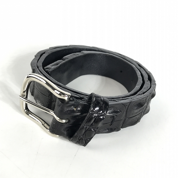 実際に弊社で買取させて頂いたBALMAIN/バルマン レザーベルト