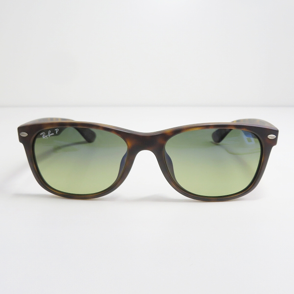 実際に弊社で買取させて頂いたRay-Ban/レイバン NEW WAYFARER/ニュー ウェイファーラー 偏光サングラス RB2132-F 894/76の画像 1枚目