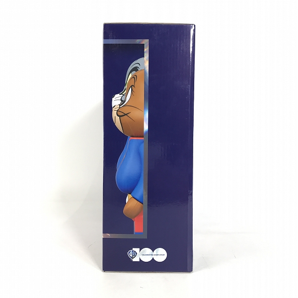 実際に弊社で買取させて頂いた【未開封】MEDICOM TOY/メディコムトイ BE@RBRICK/ベアブリック TOM AND JERRY as SUPERMAN 100％&400% トムとジェリー の画像 1枚目