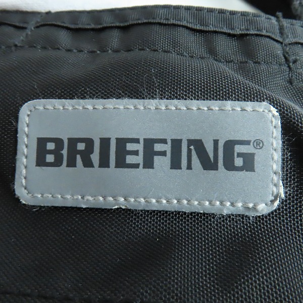 実際に弊社で買取させて頂いたBRIEFING/ブリーフィング 2way バックパック ブラックの画像 5枚目