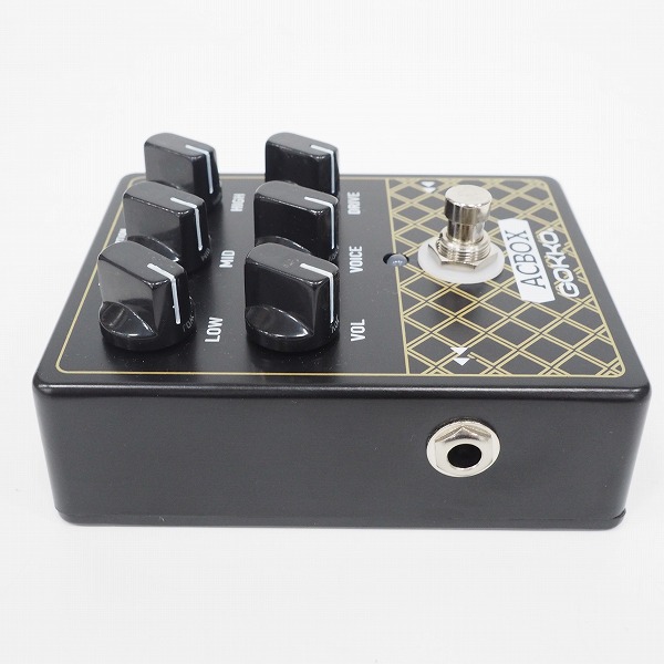 実際に弊社で買取させて頂いた【美品】GOKKO AUDIO ACBOX UK Sound Drive GK-35 アンプ シミュレーター エフェクター/動作確認済の画像 4枚目