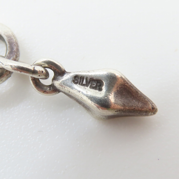 実際に弊社で買取させて頂いた【ギャラ付】Bloody Mary/ブラッディマリー Tiny bone chain/タイニーボーンチェーン 50cmの画像 4枚目