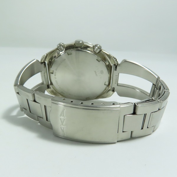 実際に弊社で買取させて頂いたSEIKO/セイコー ALBA/アルバ AKA クロノグラフ V657-6030【動作未確認】の画像 2枚目