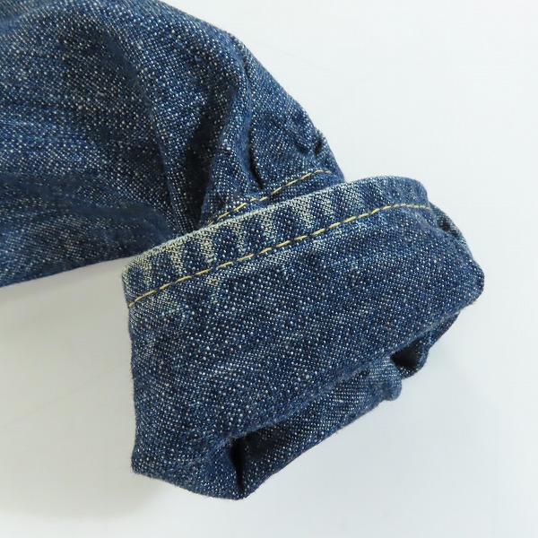 実際に弊社で買取させて頂いたJoe McCOY/ジョーマッコイ THE REAL McCOY'S/リアルマッコイズ デニムシャツ Lot105/15.5の画像 5枚目