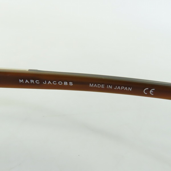 実際に弊社で買取させて頂いたMARC JACOBS/マークジェイコブス 眼鏡/メガネフレーム MJ-3529J 41Kの画像 6枚目