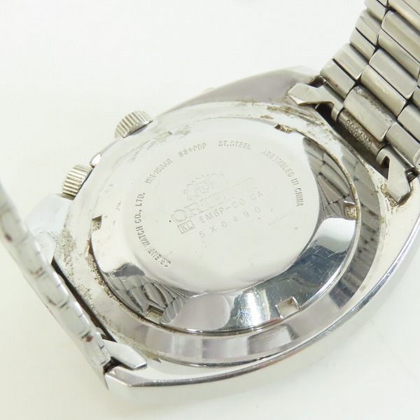 実際に弊社で買取させて頂いたORIENT/オリエント SK  腕時計 デイデイト SS EM6P-C0の画像 4枚目