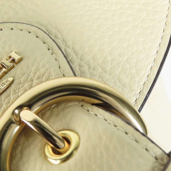 実際に弊社で買取させて頂いたCOACH/コーチ バスキア レザーリュック C5662の画像 8枚目